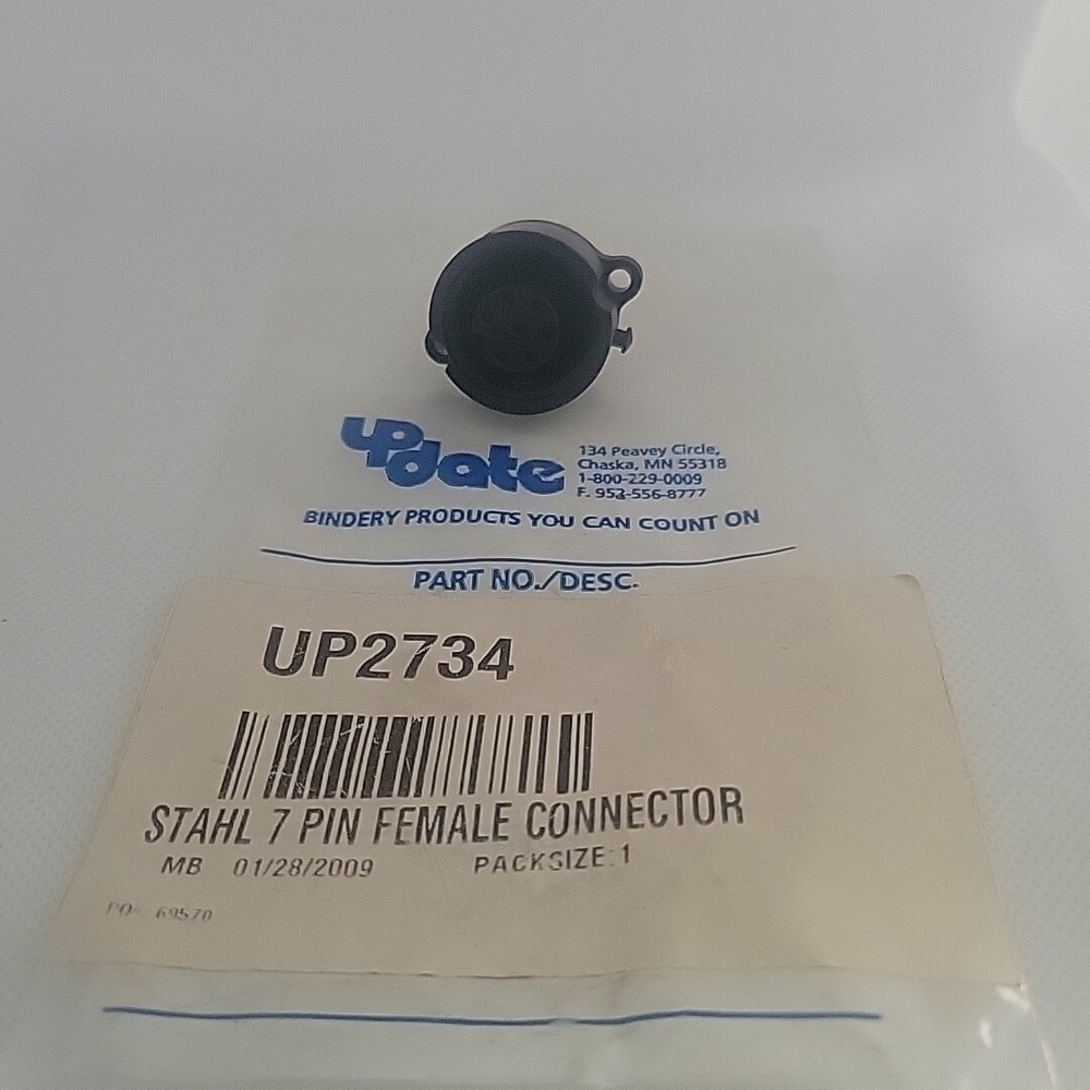 Stahl 7 Pin Female Connector UP2734 Industrial Electrical Wire Component